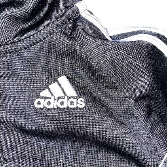 Adidas Baby Clothes Black White Classic Stripe Track Jacket light Baby Jacket - Picture 6 of 10